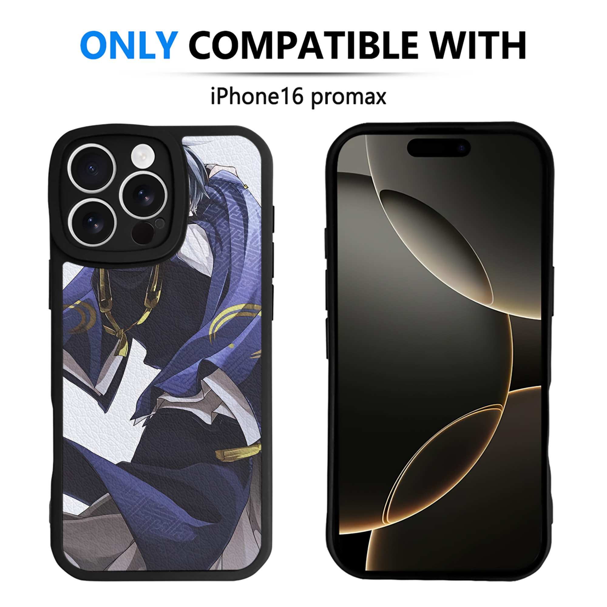（画像用） 刀剣乱舞 Touken Ranbu 【iPhone 16シリーズ対応】シリコンスマホケース（レザー調） 材質：シリコン